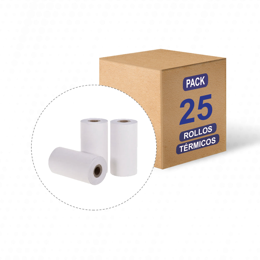 Rollos Térmicos de 110 mm | 60 mts