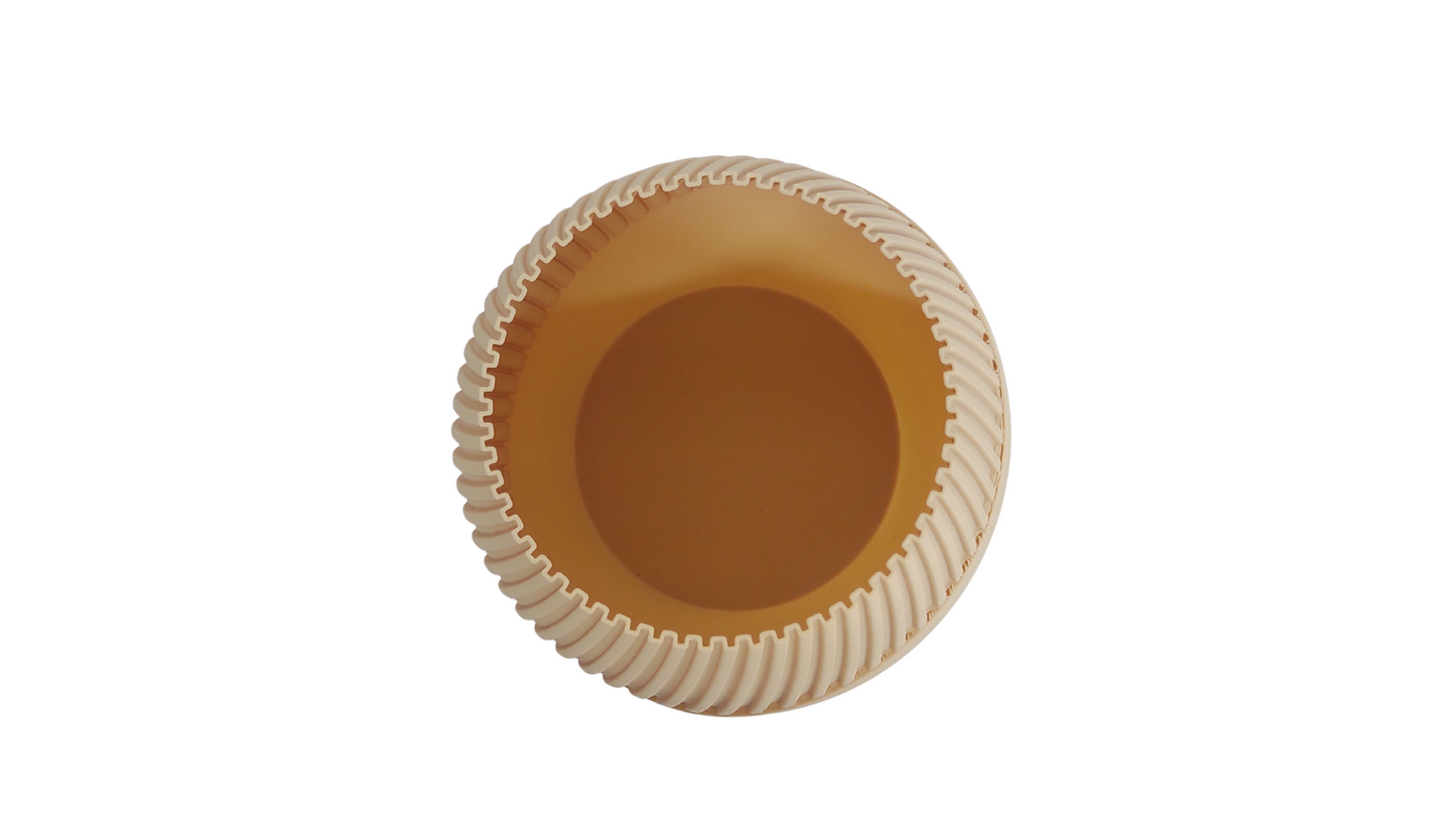 Macetero Esferico Beige