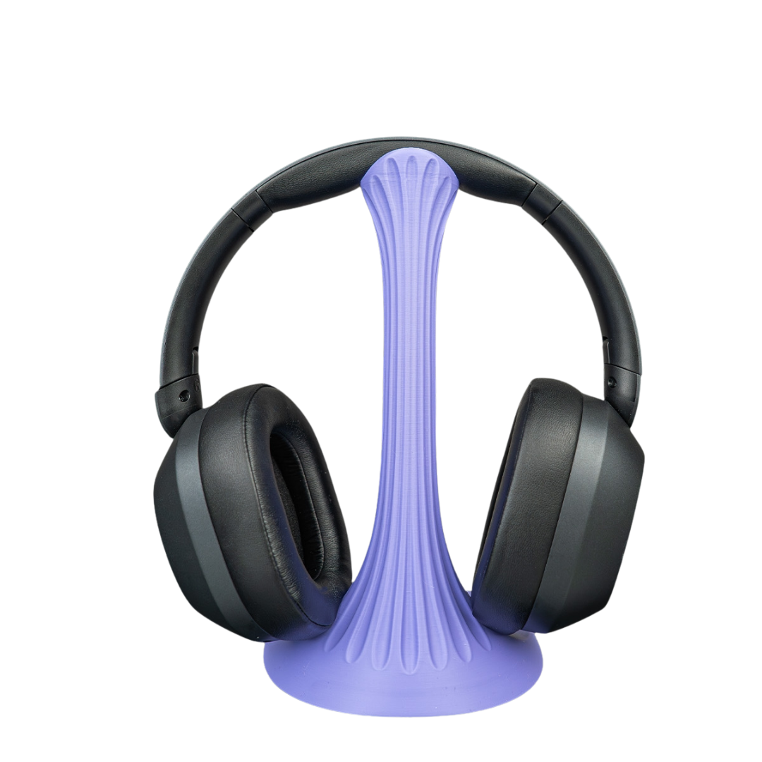 Soporte audifonos Morado