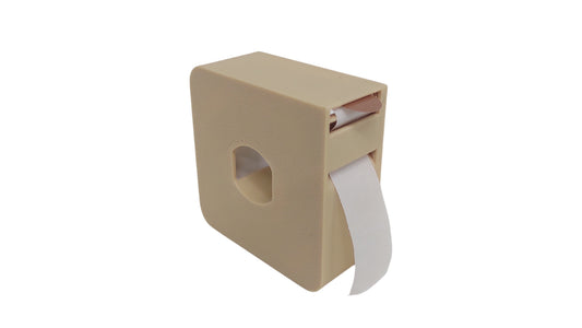 Dispensador de etiquetas circulares gris 11m