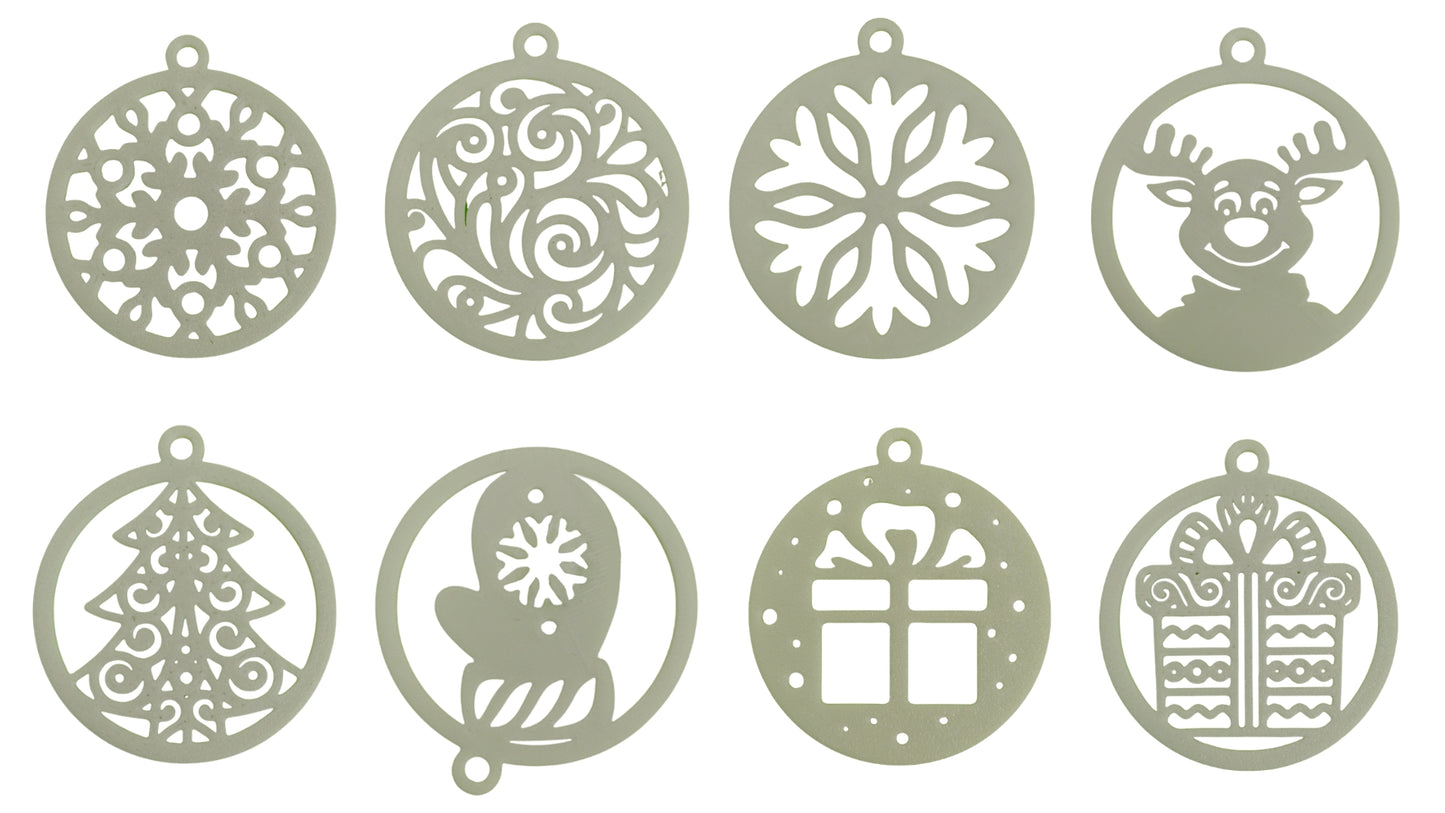 Set 10 Piezas Navideñas