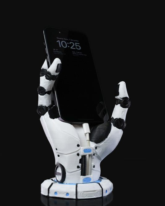 Soporte celular mano
