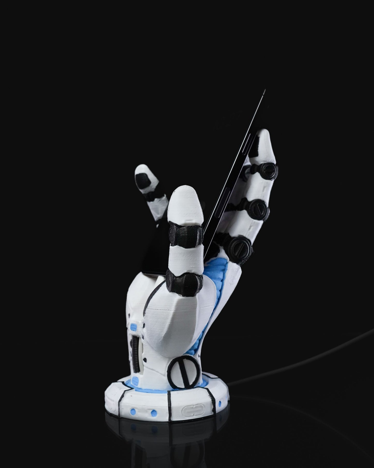 Soporte celular mano