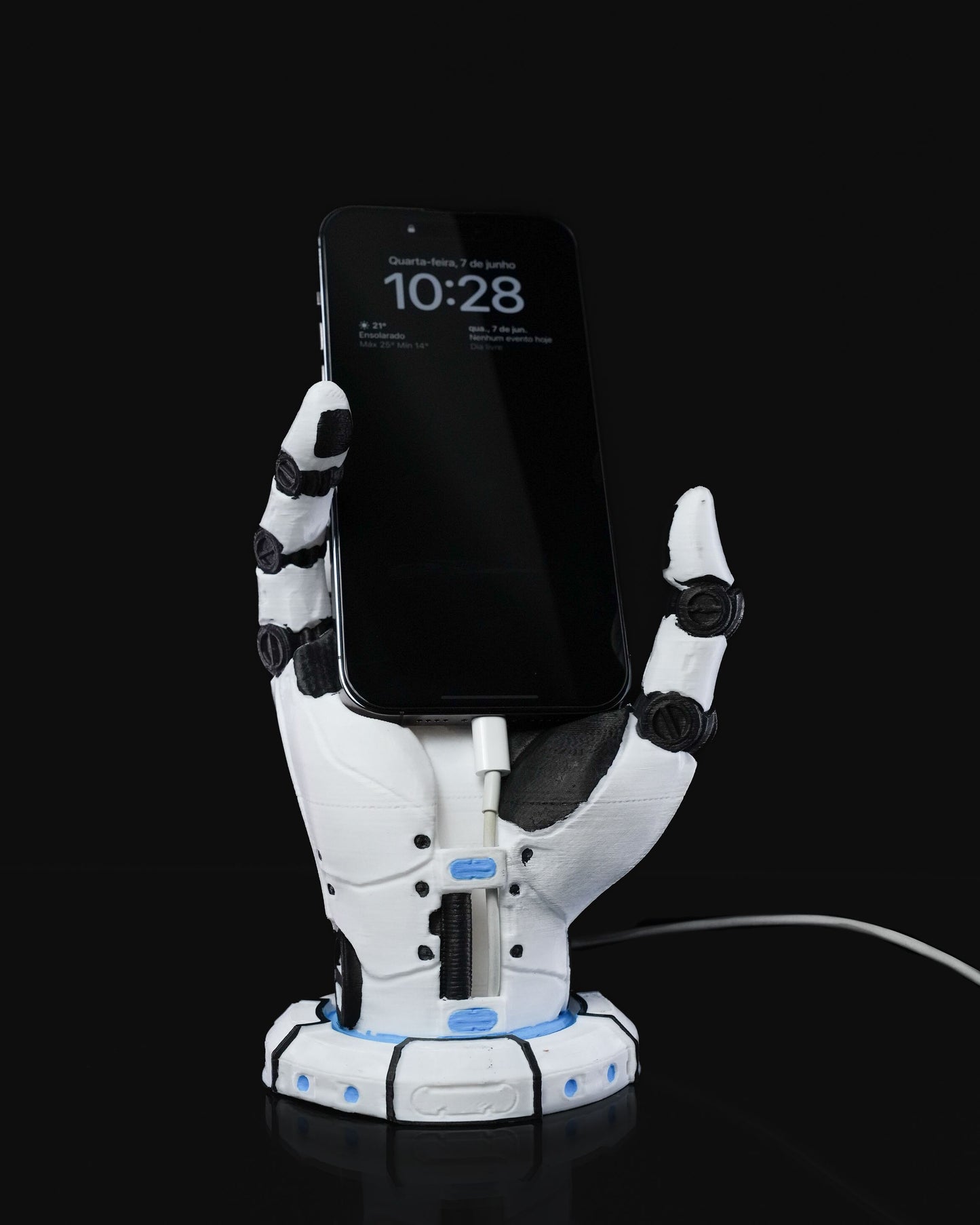 Soporte celular mano
