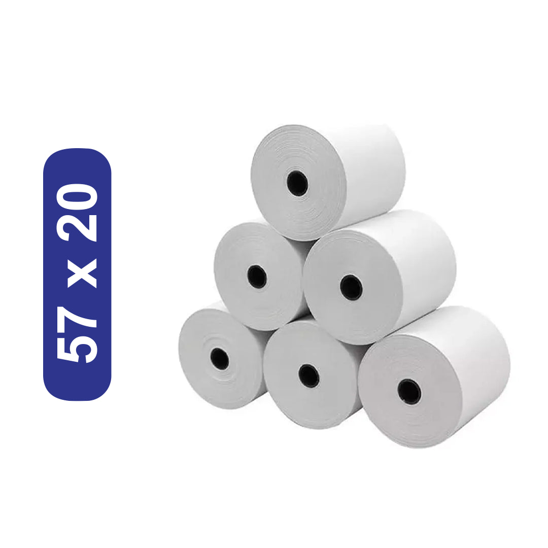 Rollos Térmicos de 57 mm | 20 mts.