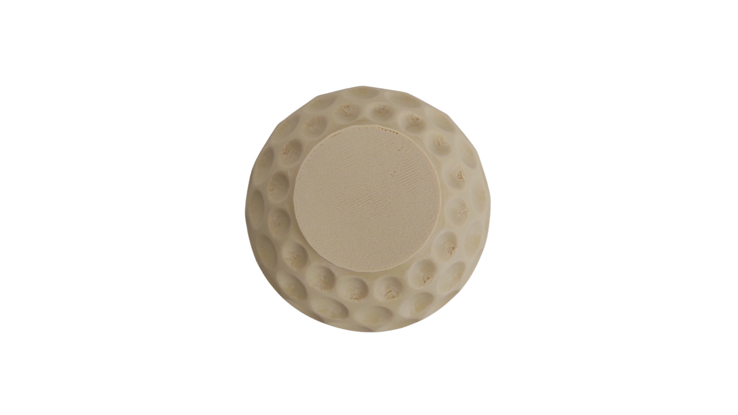 Macetero Pelota de Golf Beige