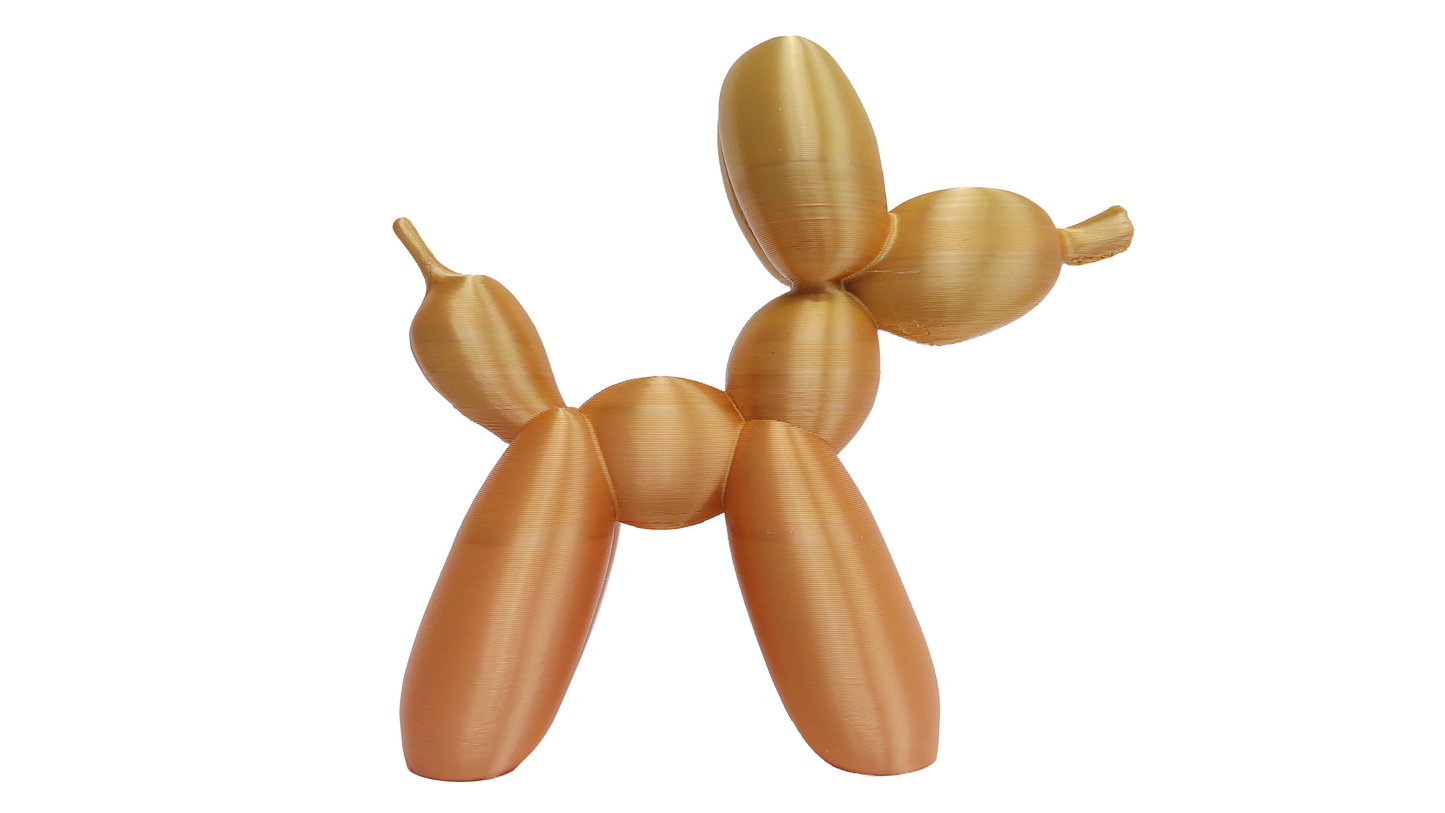 Ballon Dog Dorado