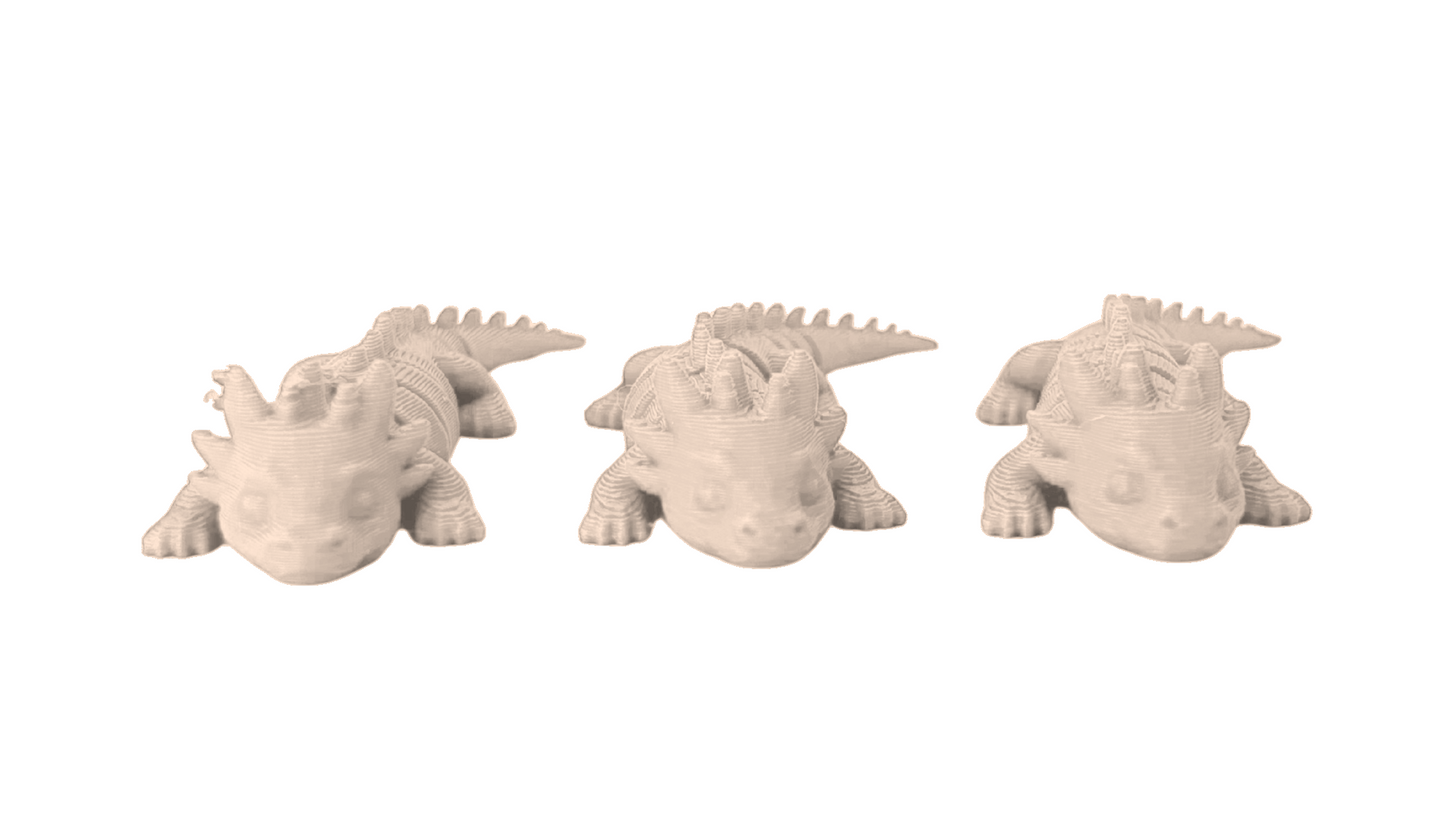 Set 3 Dragones Medianos