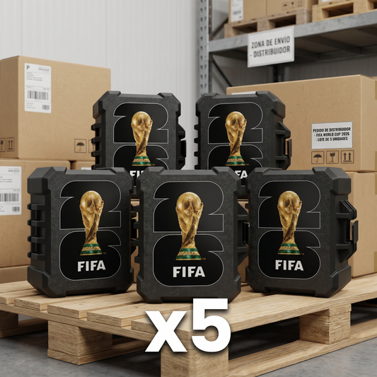 Caja coleccionable FIFA 2026 Distribuidor