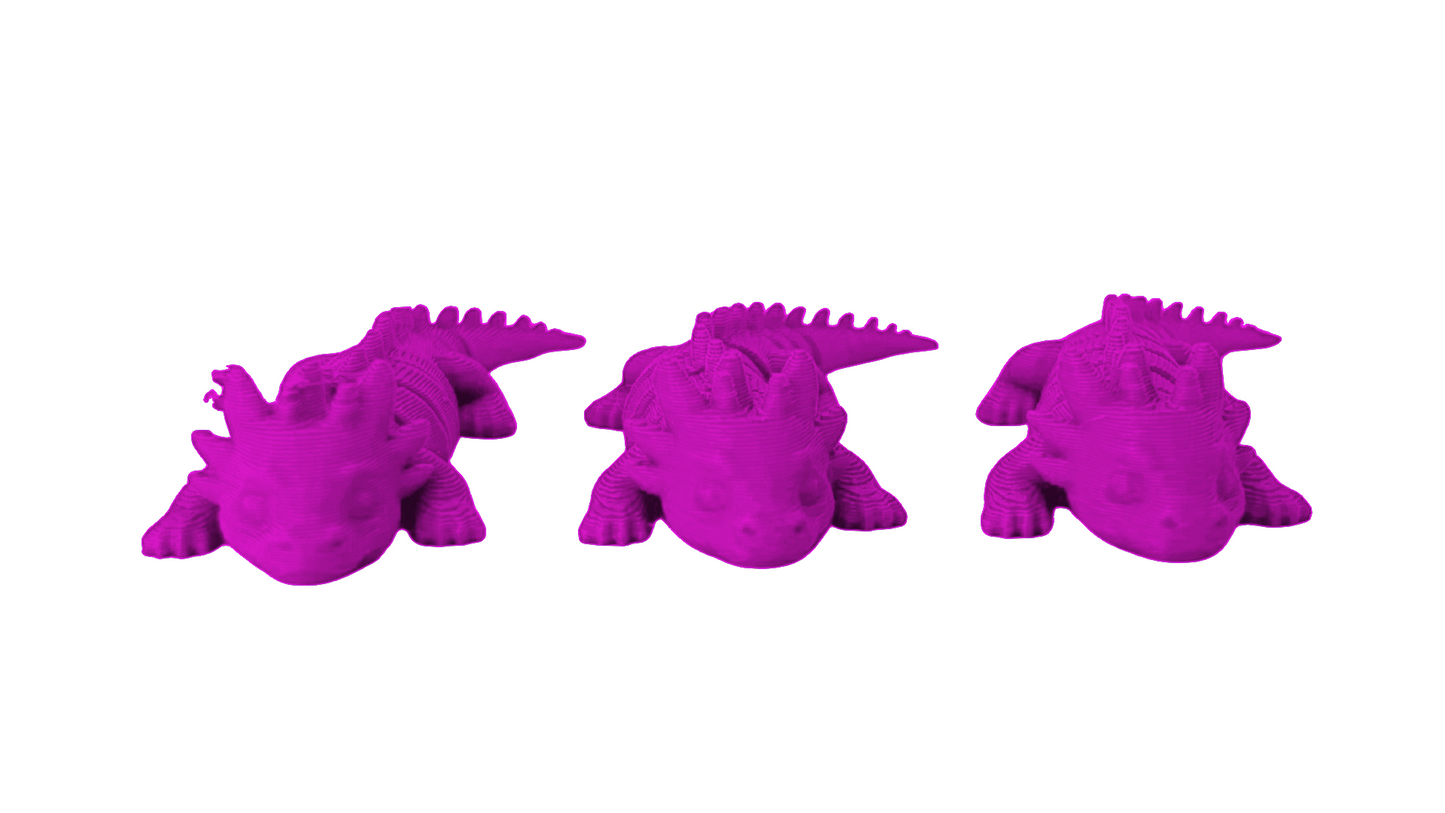 Set 3 Dragones Medianos