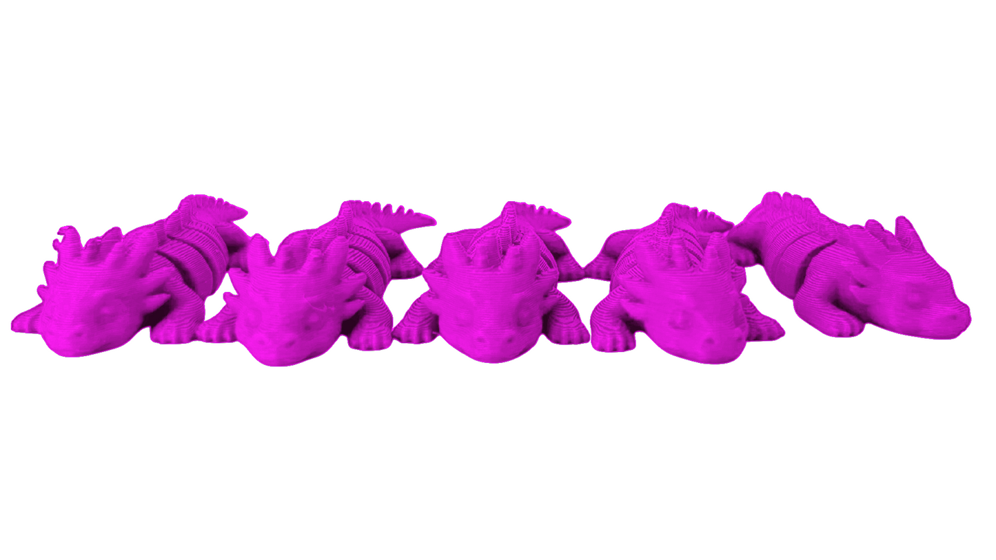 Set 5 Dragones Mini
