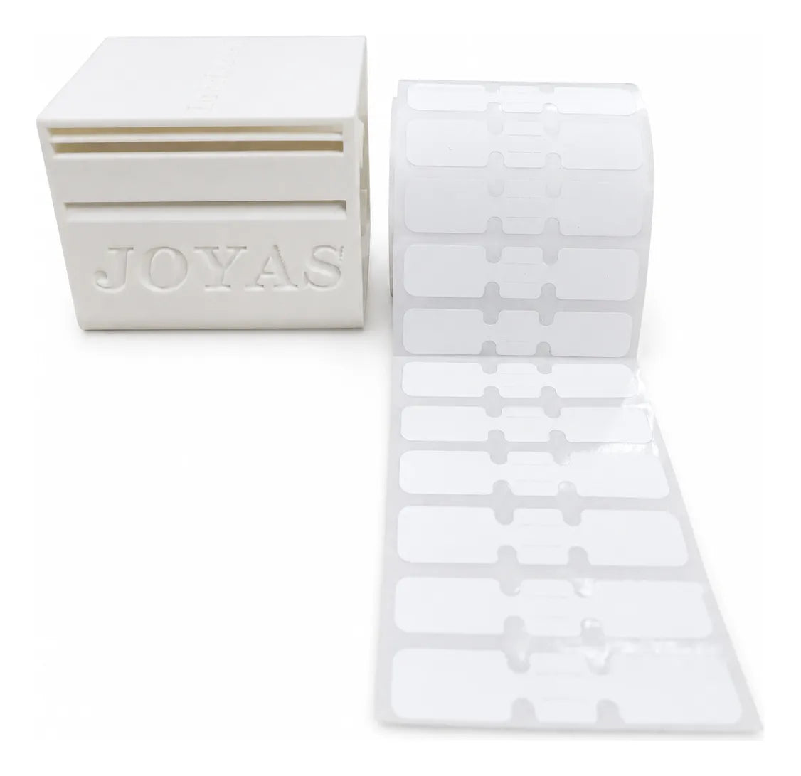 Etiqueta Blanca para Joyas