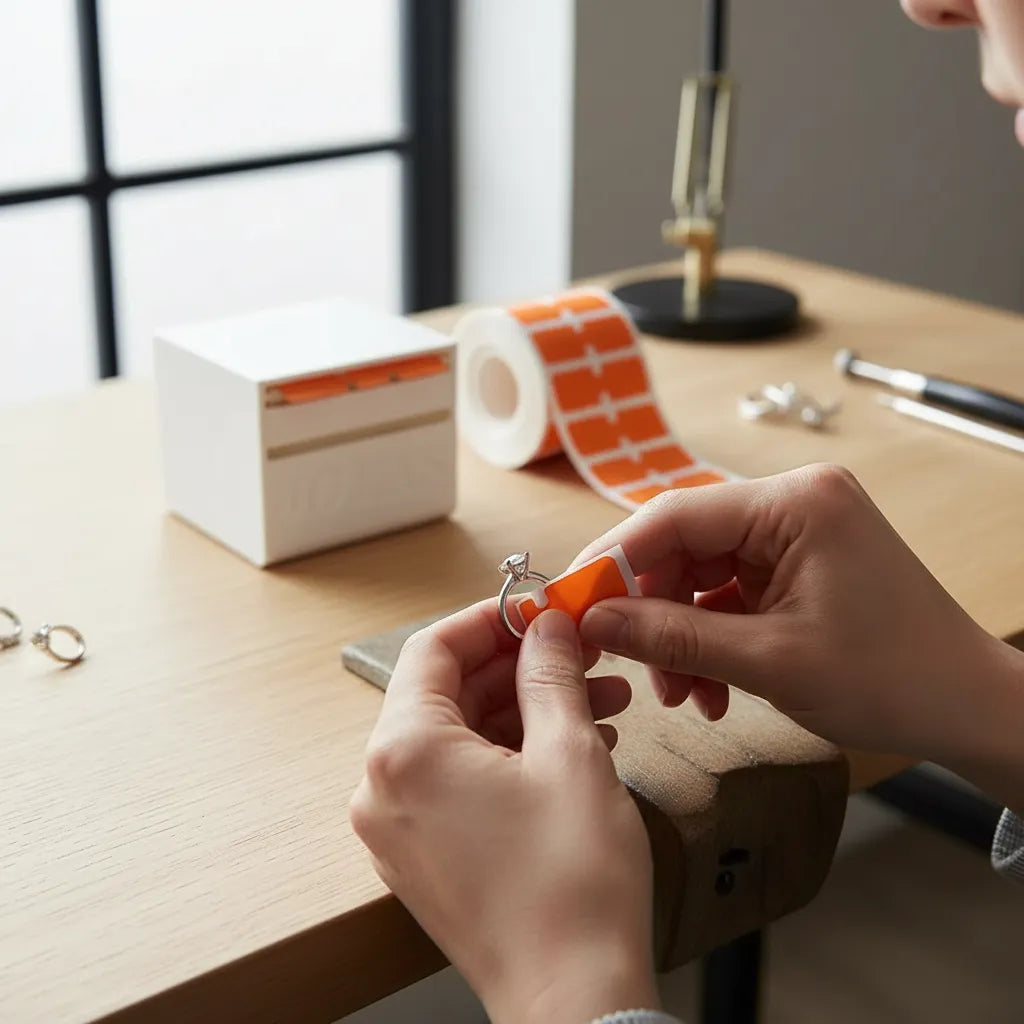 Etiquetar Naranja para Joyas