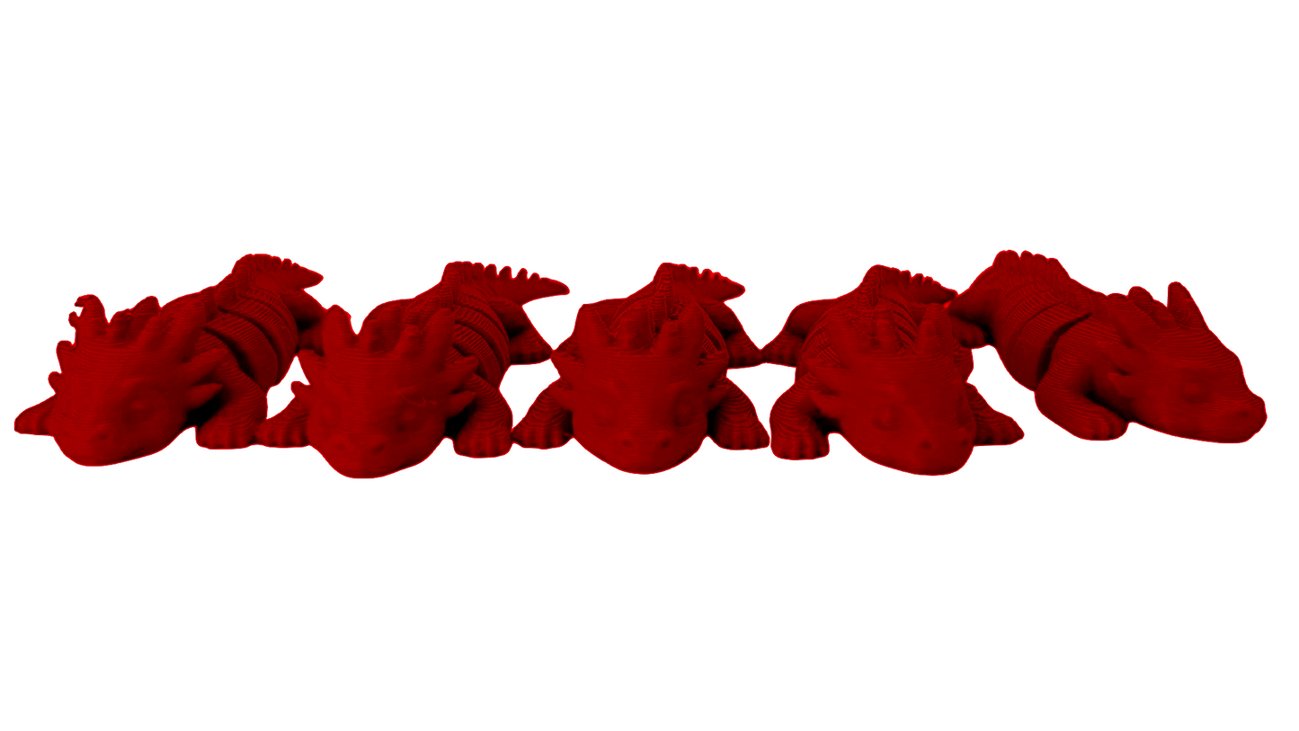 Set 5 Dragones Mini